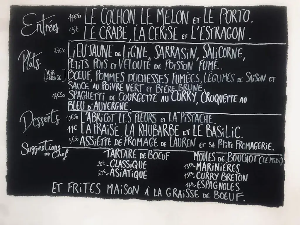 Menu_La Gamelle_Audierne_image_1