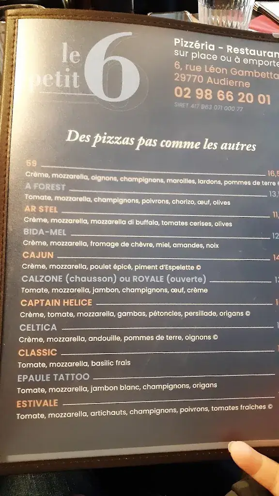 Menu_Le Petit 6_Audierne_image_1