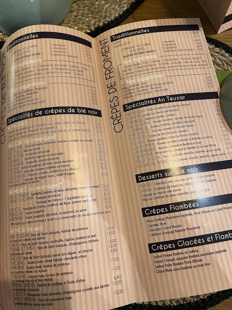 Menu_Crêperie AnTeuzar Audierne_Audierne_image_1