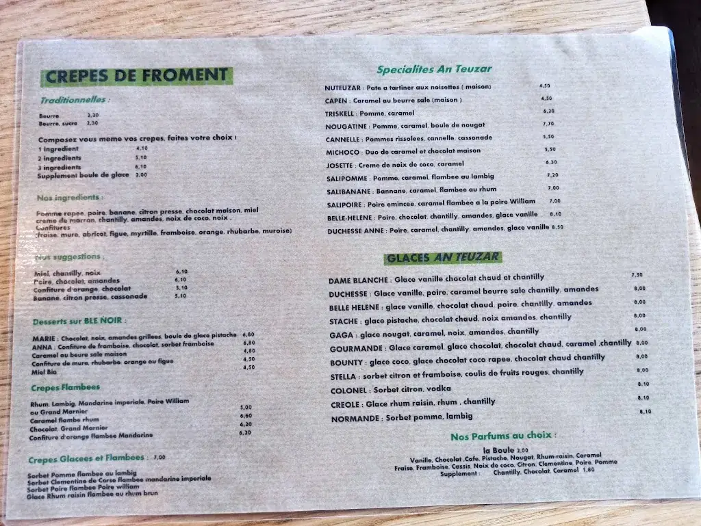 Menu_Crêperie AnTeuzar Audierne_Audierne_image_2