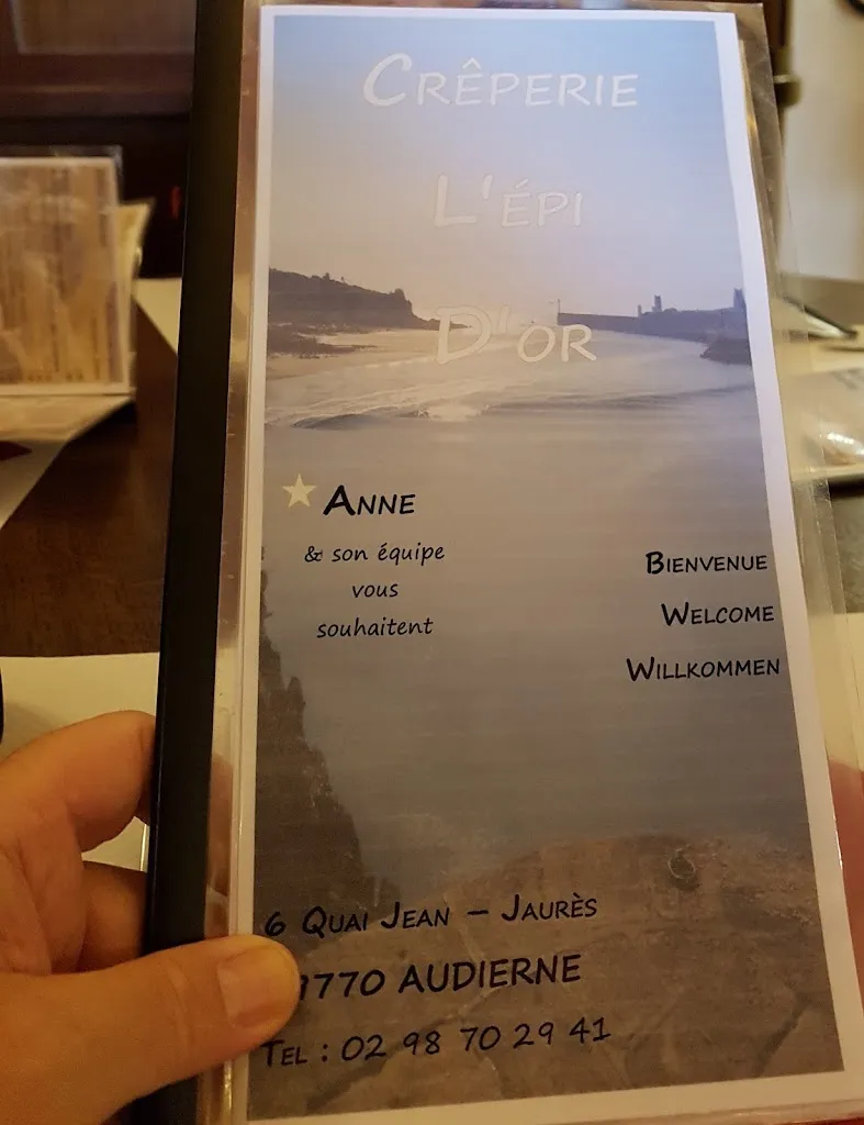 Menu_L'epi D'or_Audierne_image_2