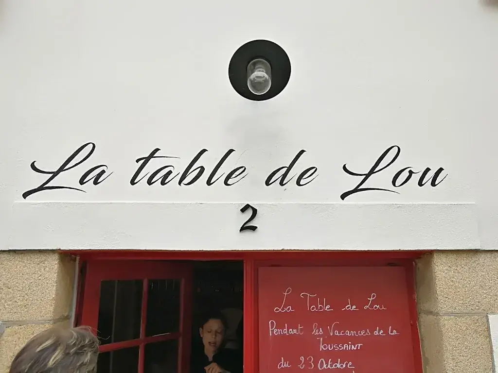 La table de lou restaurant à Pont-Croix