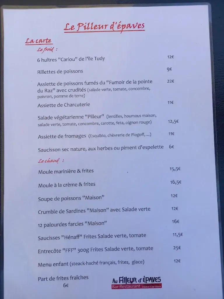 Menu_Le Pilleur d'Épaves_Cléden-Cap-Sizun_image_3