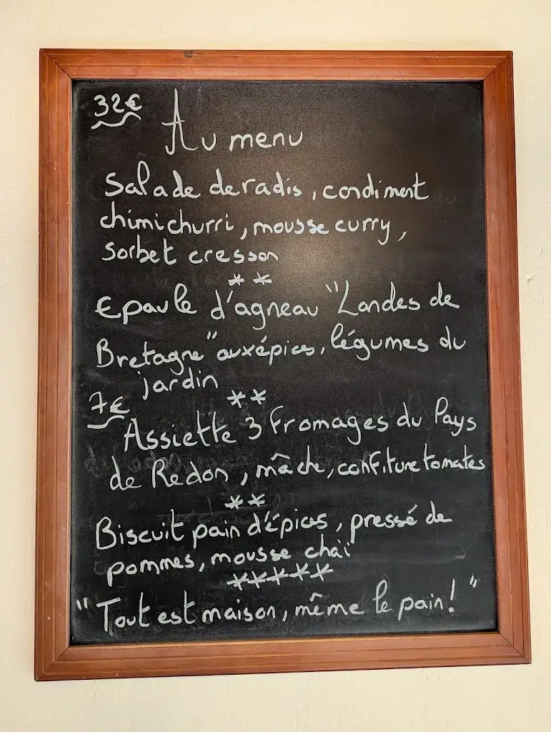 Menu_La Morinais - Restaurant à la Ferme, Camping et Gîte_Bains-sur-Oust_image_3