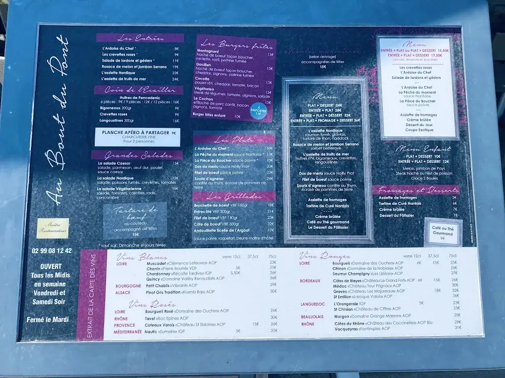 Menu_AU BOUT DU PONT_Gacilly_image_1