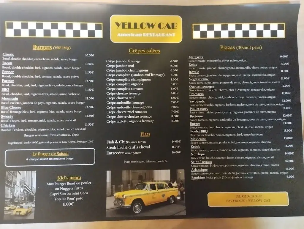 Menu_Yellow Cab bbc_Bourbriac_image_3