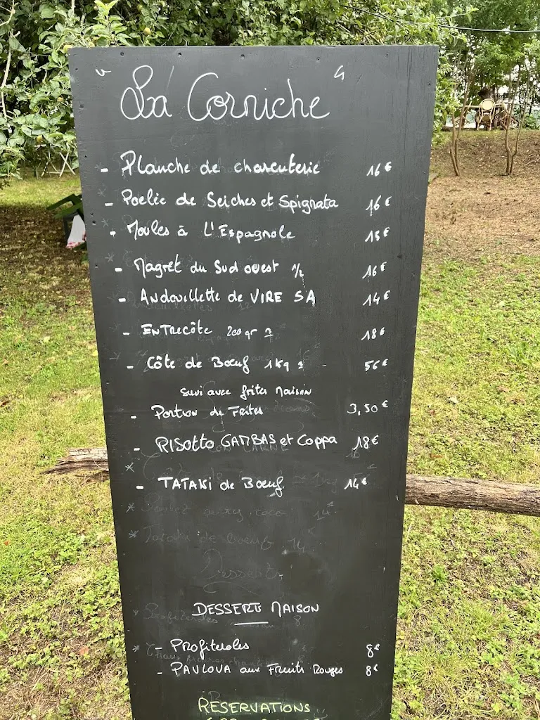 Menu_La Corniche Guinguette_Bourg_immagine_1