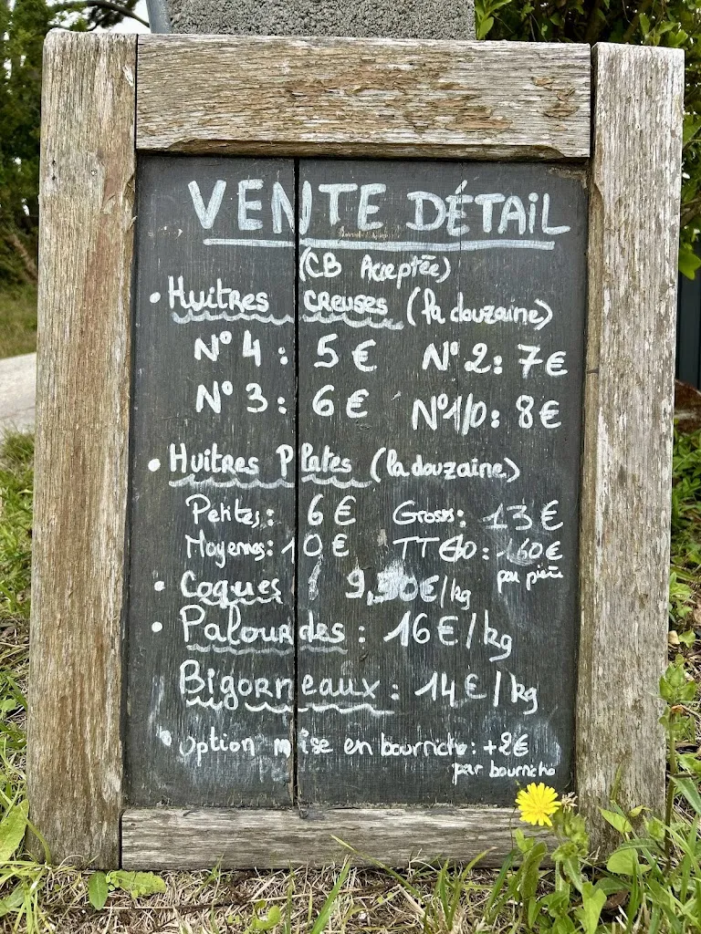 Menu_La Cabane de Cadoudal - Dégustation huitres au bord de la Ria d' Etel & vente directe_Locoal-Mendon_image_2