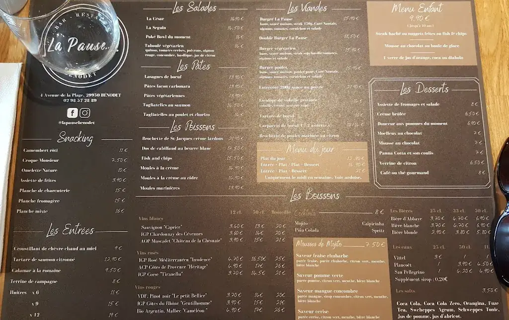 Menu_La Pause_Bénodet_image_3