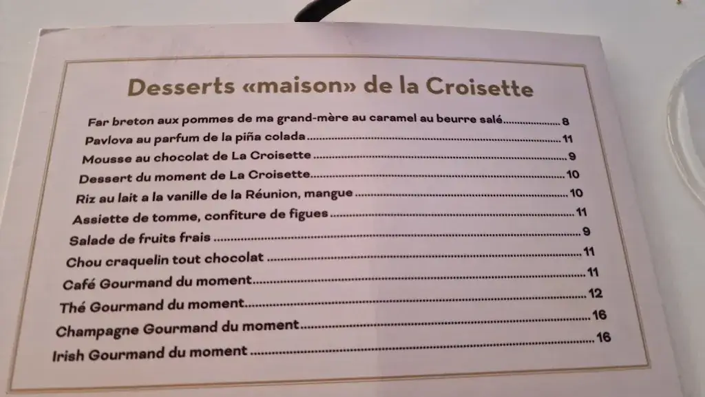 Menu_La Croisette Café_Bénodet_image_2