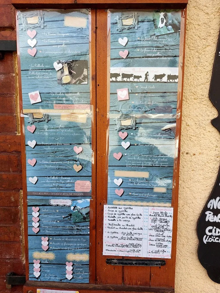 Menü_Café de la Chevrerie_Bellevaux_Bild_2