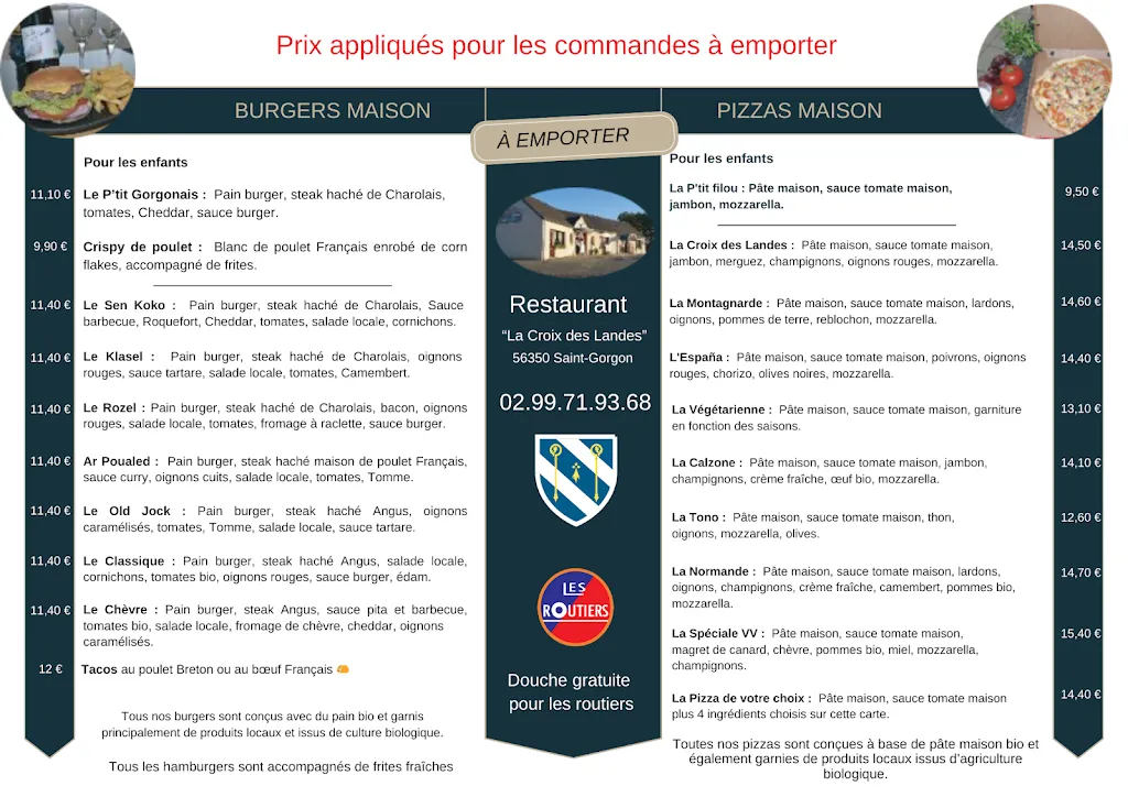 Menü_La croix des landes_Saint-Gorgon_Bild_2
