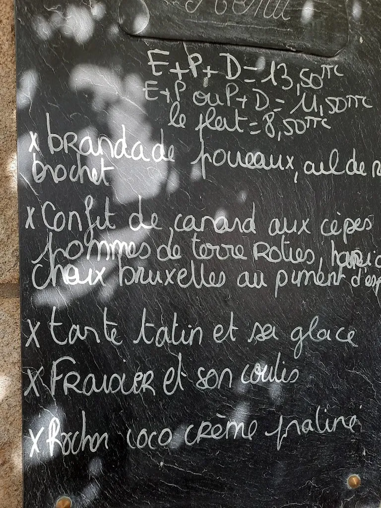 Menu_Auberge de la Tourelle_Melrand_image_4