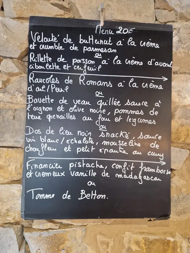 Menu_Du Sud à l'Ouest Restaurant_Betton_image_2
