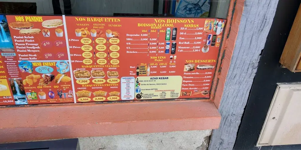 Menu_Azad Kebab BETTON_Betton_image_2