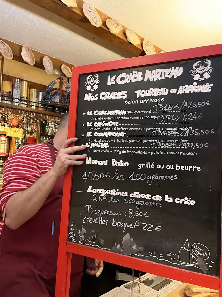 Menu_Le Crabe Marteau_Brest_image_1
