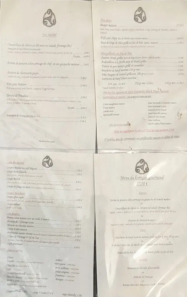 Menu_Au Coin Du Feu_Camors_immagine_2