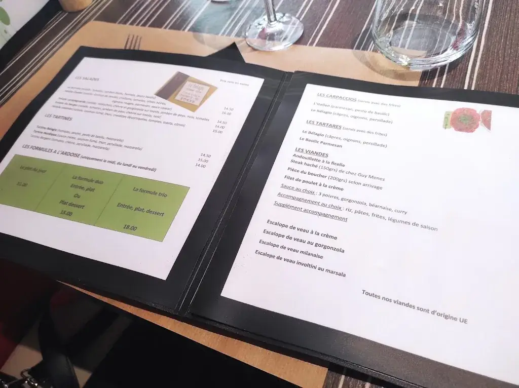 Menu_le belagio 29510 briec_Briec_immagine_1