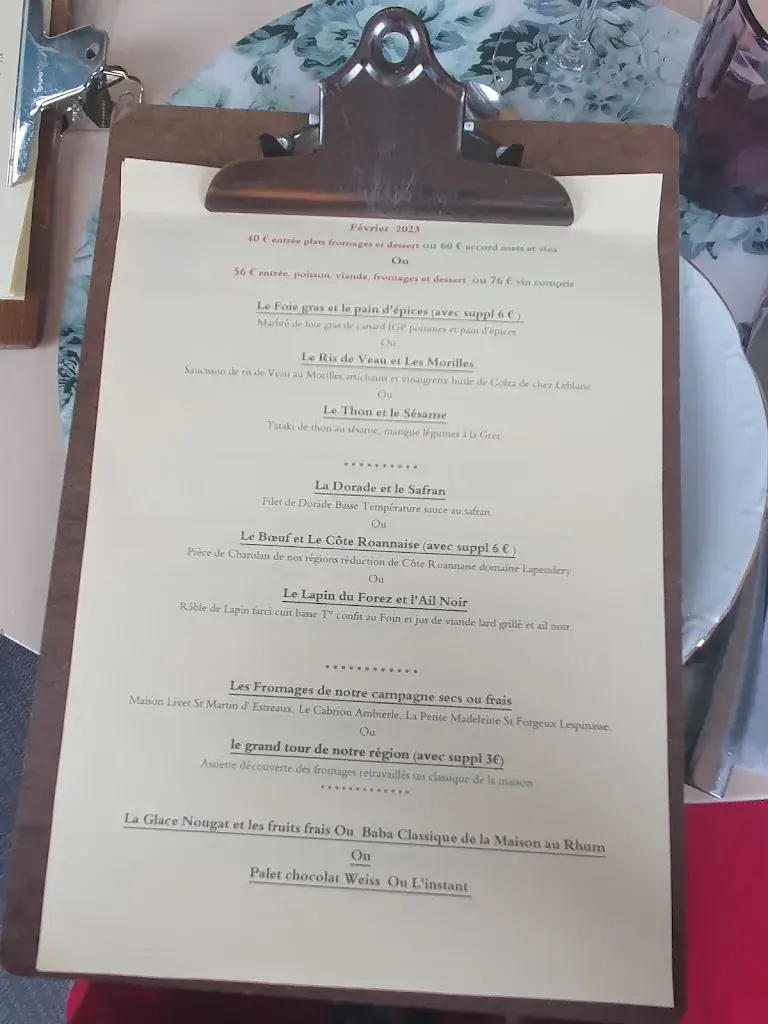 Menu_L'assiette Roannaise_Saint-Forgeux-Lespinasse_immagine_1