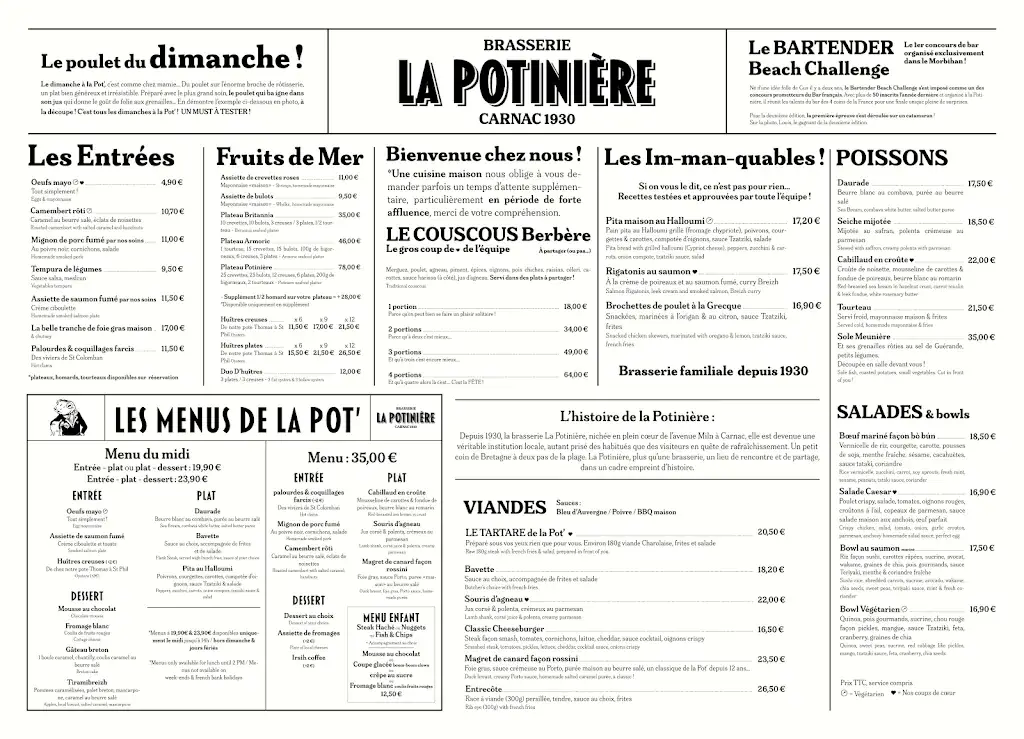 Menu_La Potinière_Carnac_image_1