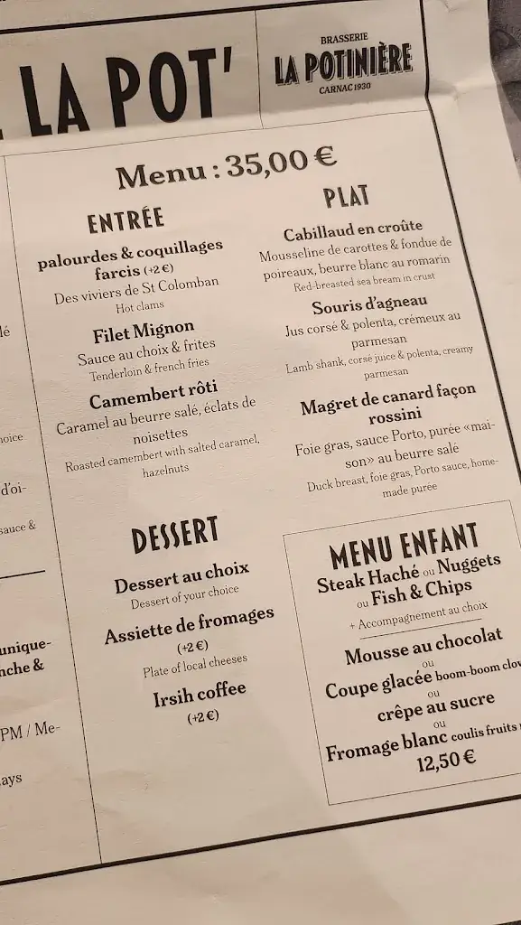 Menu_La Potinière_Carnac_image_3