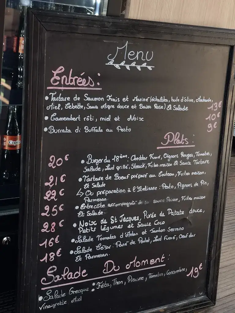 Le 18ème Amendement restaurant in Carnac