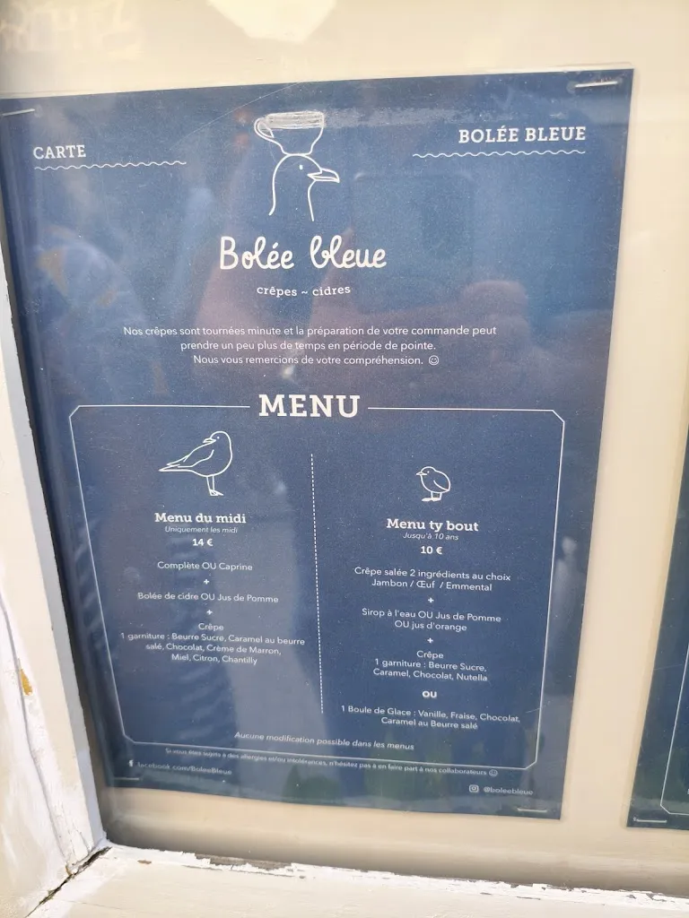 Menu_Bolee bleue_Carnac_image_1