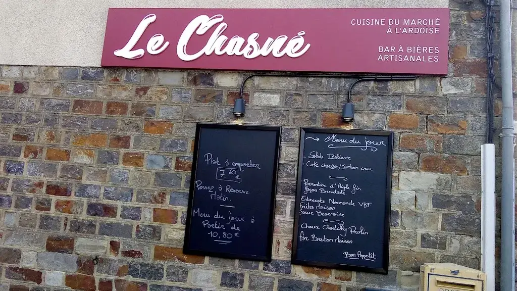 Menu_Le Chasne Restau/Bar/Cave/CBDshop_Chasné-sur-Illet_image_1