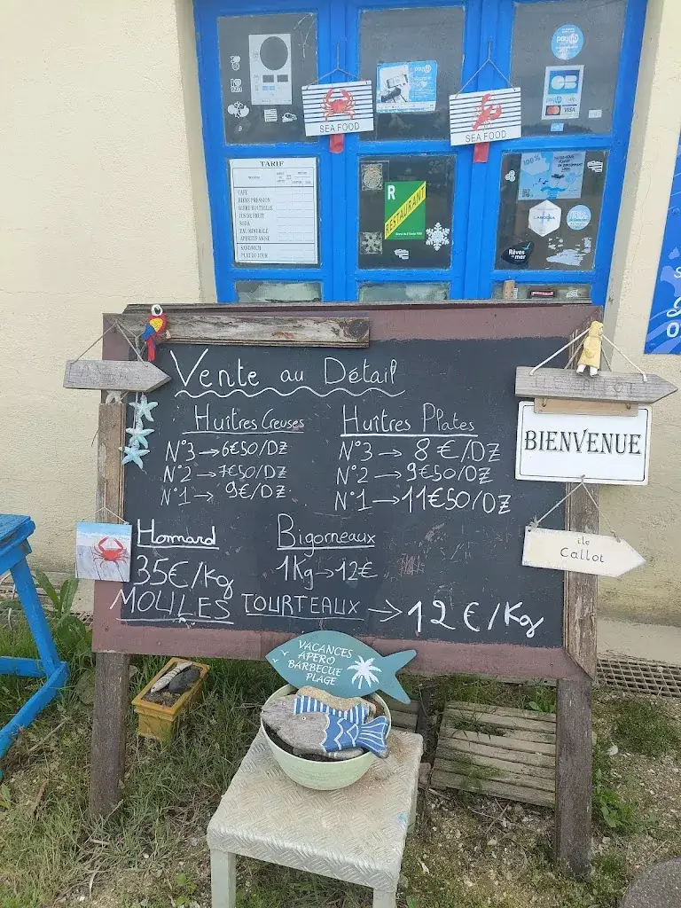 Menu_Ets Ven Les Huîtres de l’Île Blanche- Carantec_Carantec_immagine_4