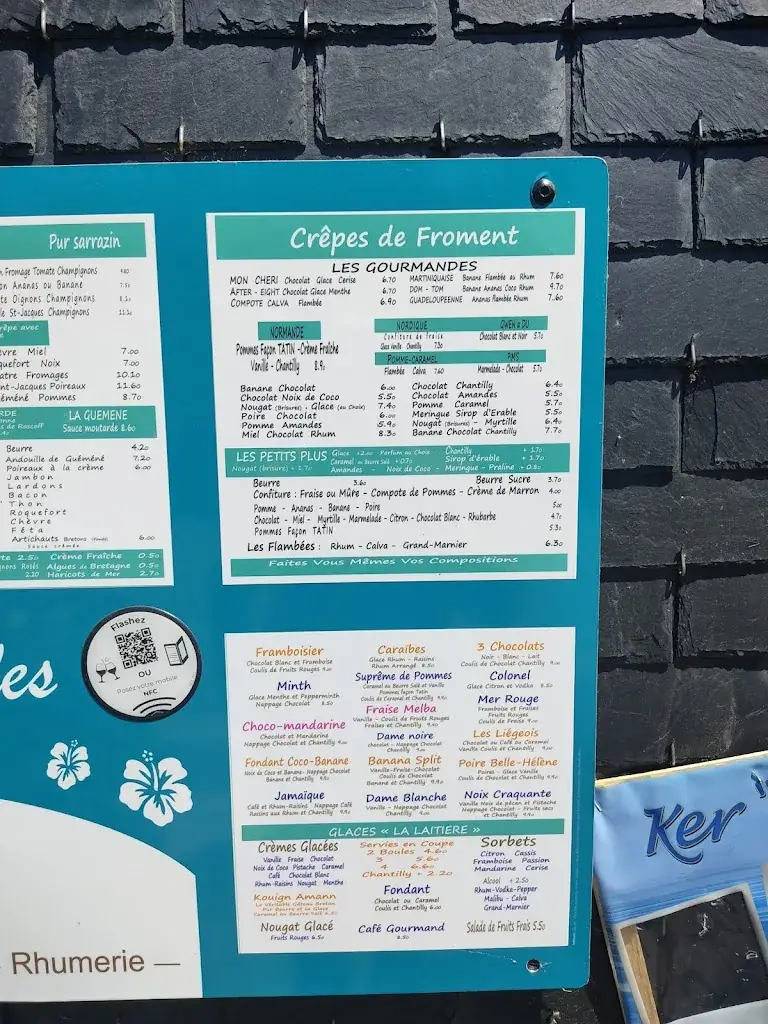 Menu_Les Retrouvailles _Carantec_image_2