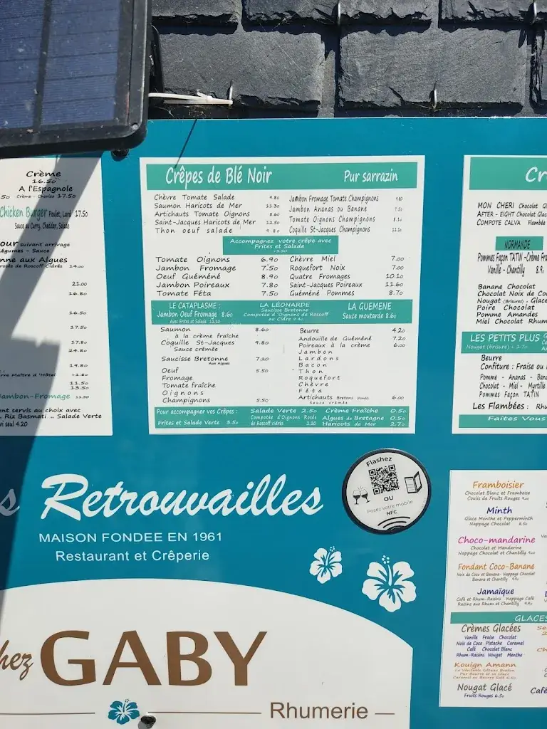 Menu_Les Retrouvailles _Carantec_image_4