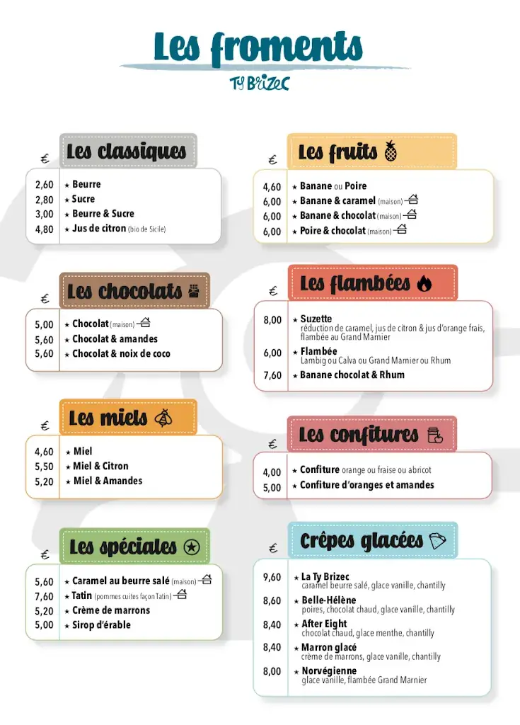 Menu_Crêperie Restaurant Ty Brizec_Carantec_image_2