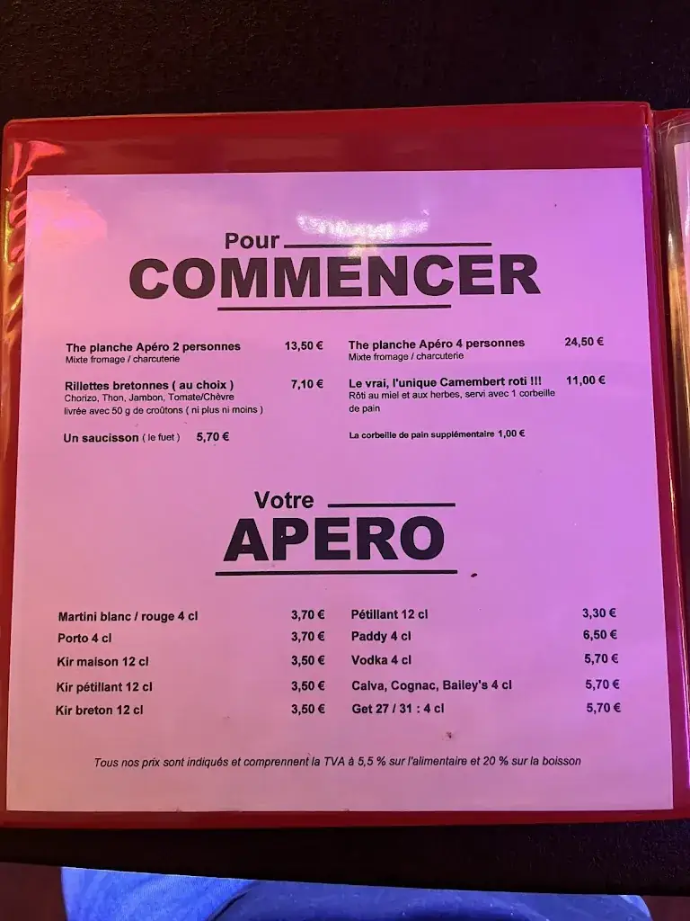 Menu_La Rhumerie_Camaret-sur-Mer_image_1