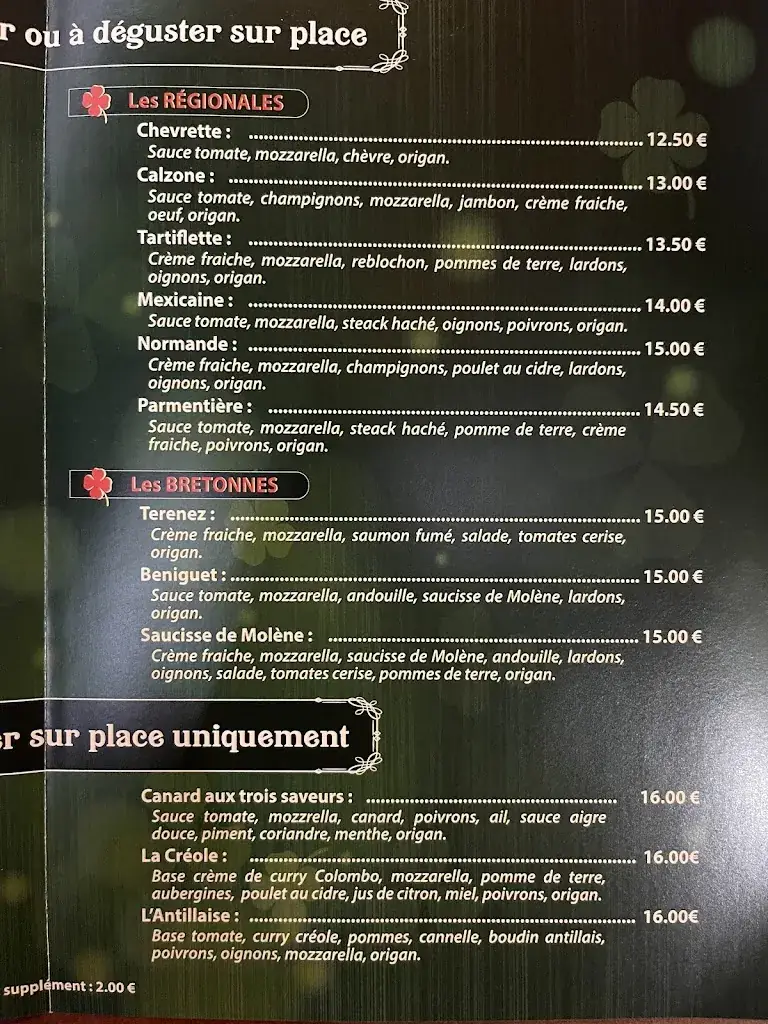 Menu_Bar The Donegan_Camaret-sur-Mer_image_3