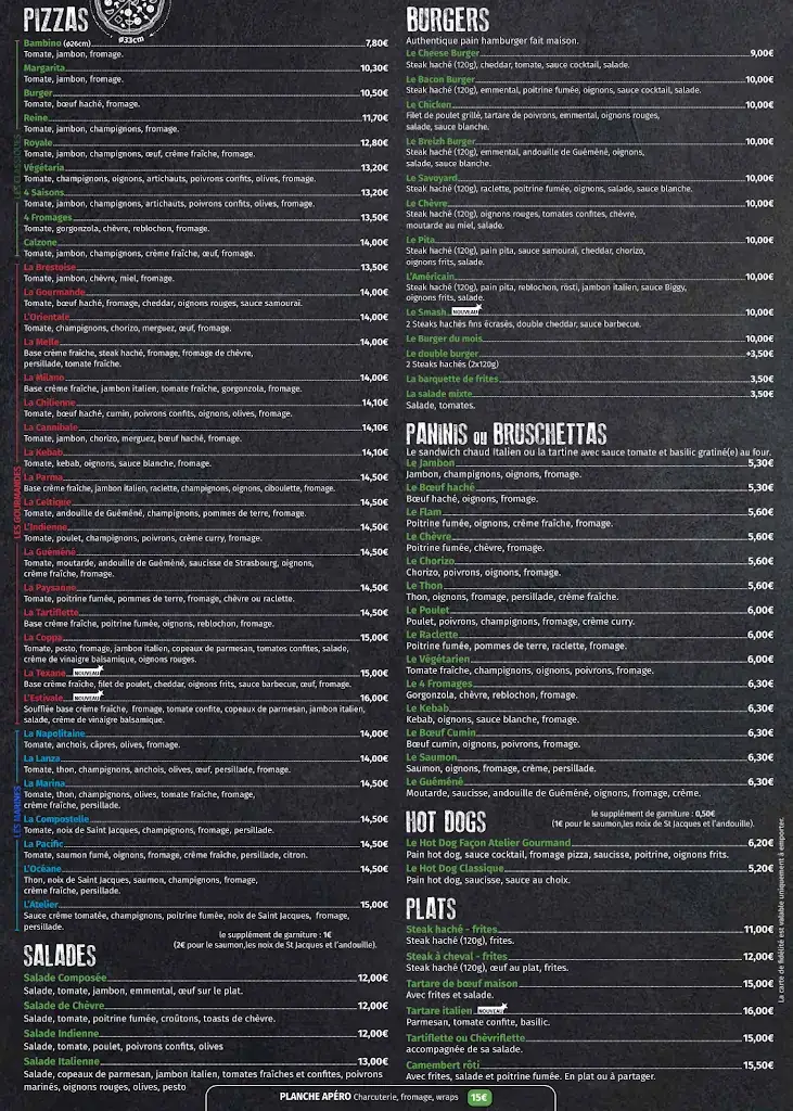 Menu_L'atelier Gourmand_Caudan_image_1