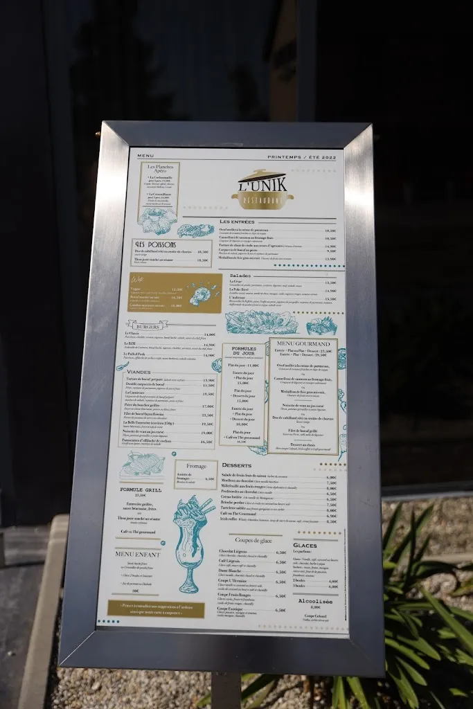 Menu_Restaurant l'Unik_Bruz_image_2