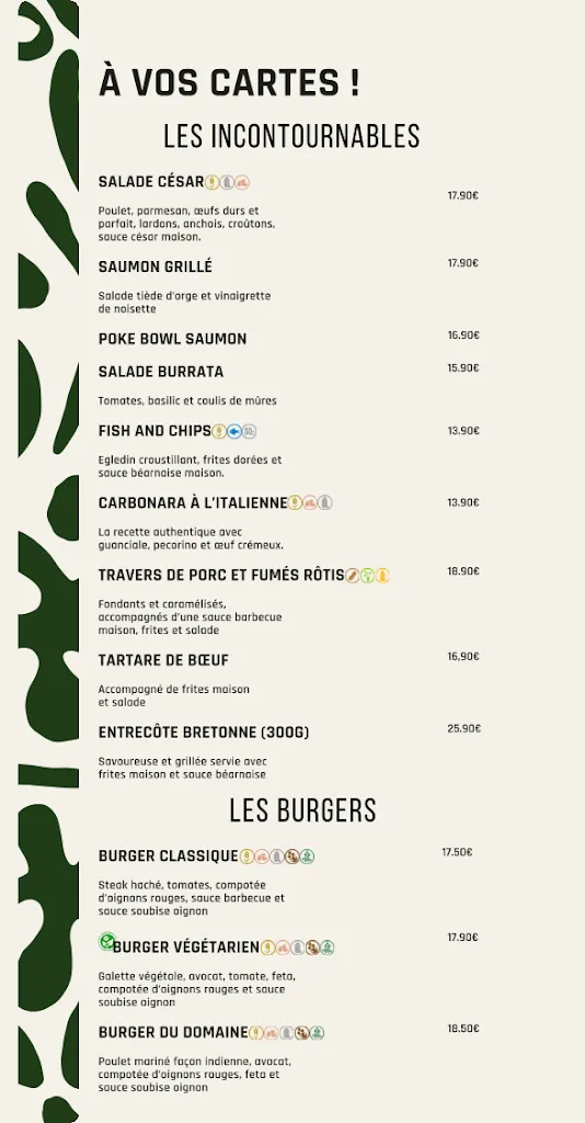 Menu_Domaine de Cicé-Blossac - Le Restaurant_Bruz_image_1