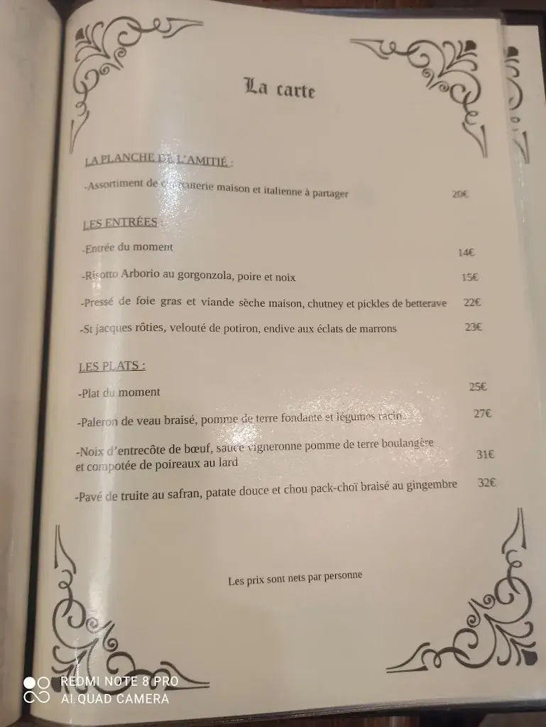 Menu_Restaurant l'abbaye_Abondance_image_1