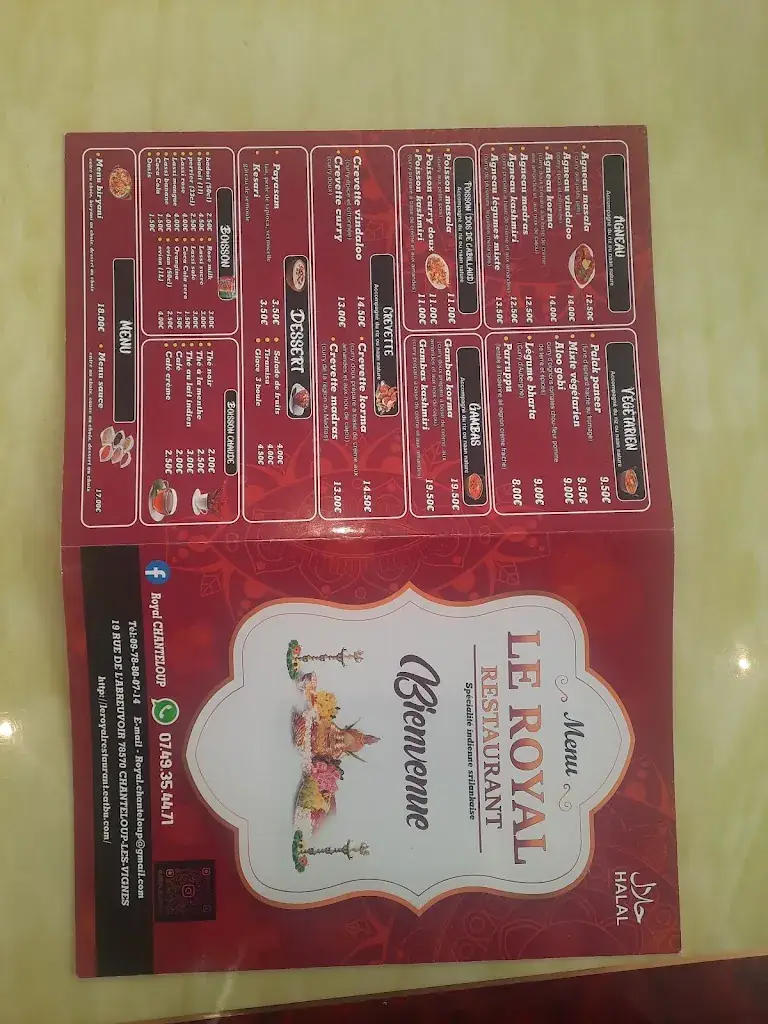 Menu_Le Royal_Chanteloup-les-Vignes_image_3