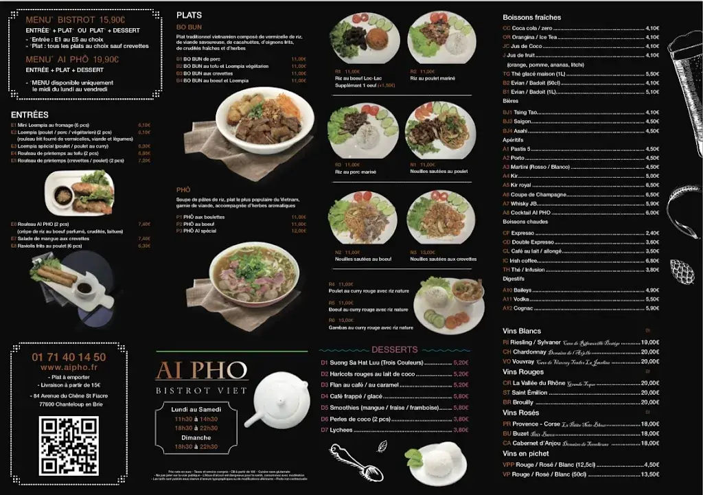 Menu_Ai Pho_Chanteloup-en-Brie_image_2