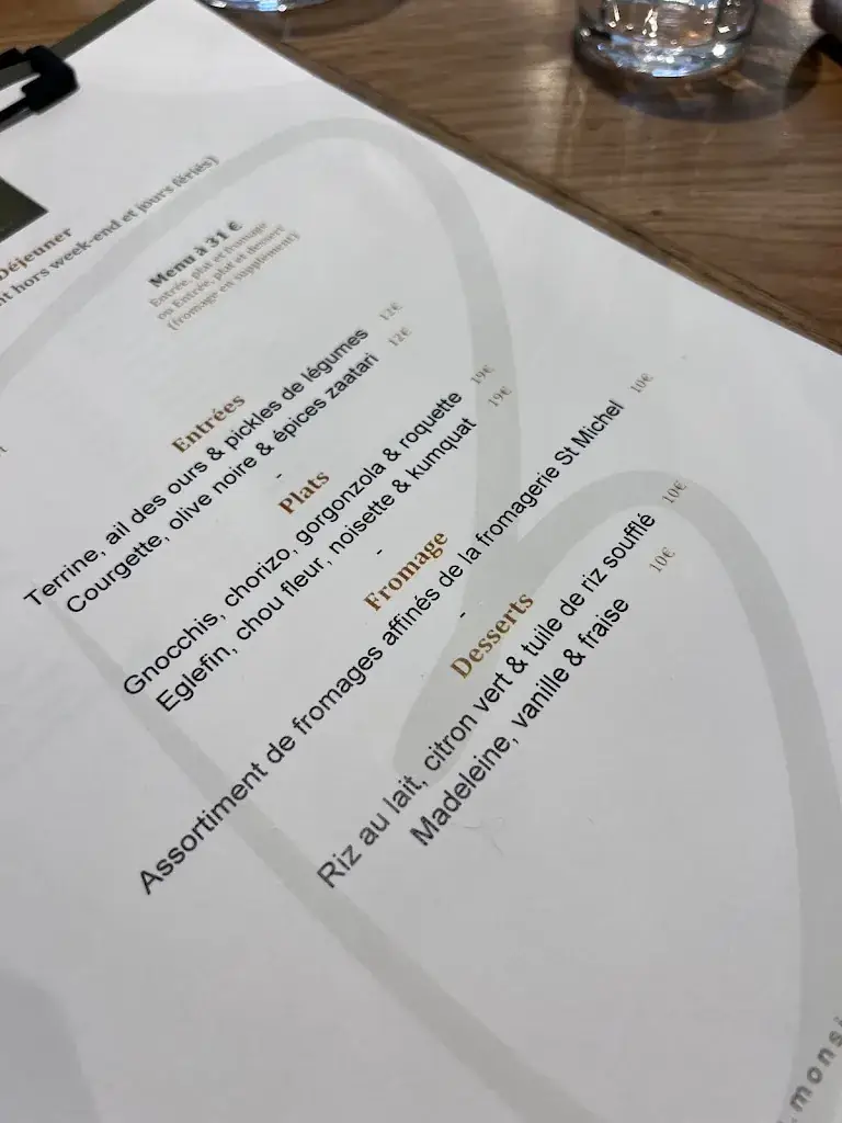 Menü_Monsieur B - Restaurant Bourgoin Jallieu_Bourgoin-Jallieu_Bild_3