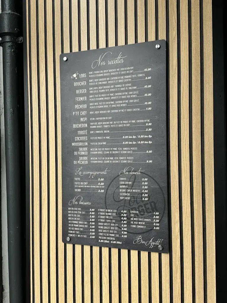 Menu_Loas Artisan des Burgers_Châteaulin_image_4