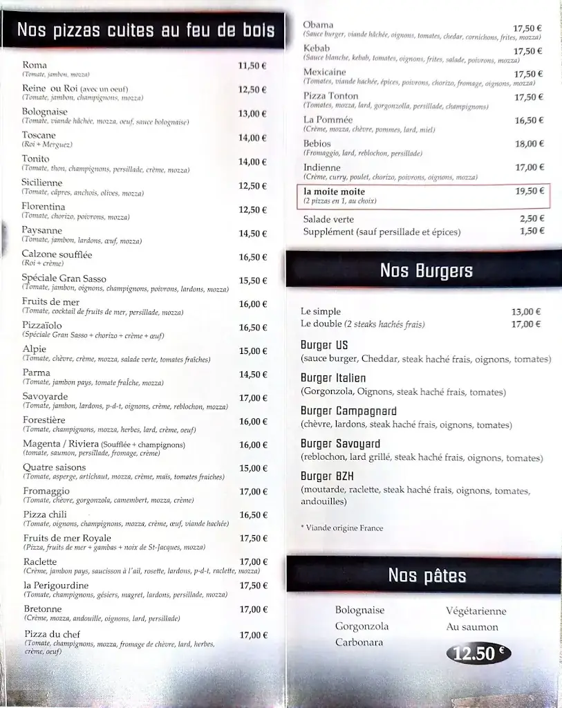 Menu_Le Gran Sasso_Châteaulin_image_3