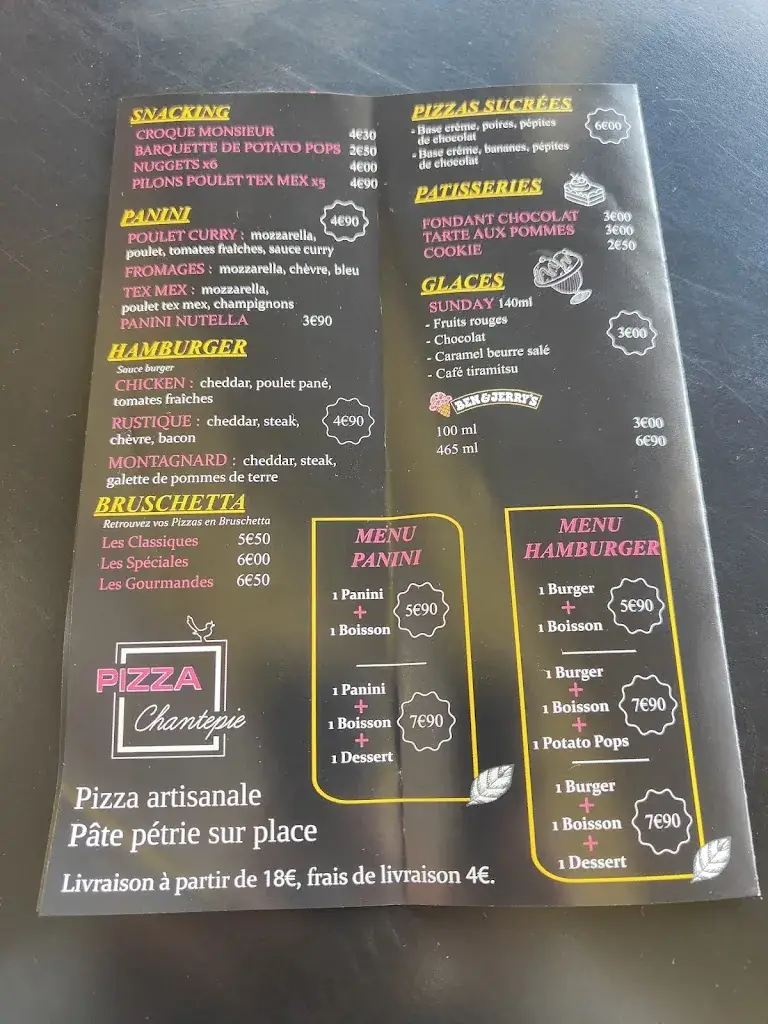 Menu_PIZZA Chantepie_Chantepie_image_3