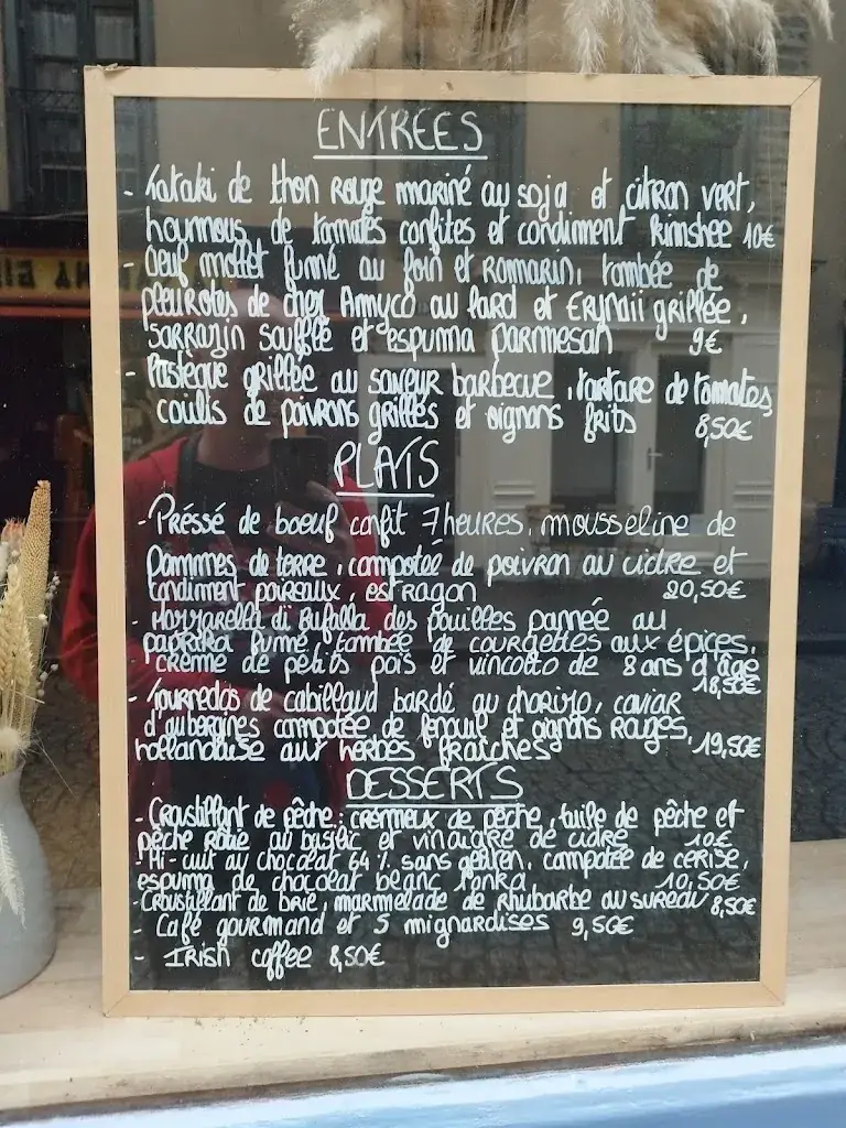 Menu_Le Vasselot_Rennes_immagine_1