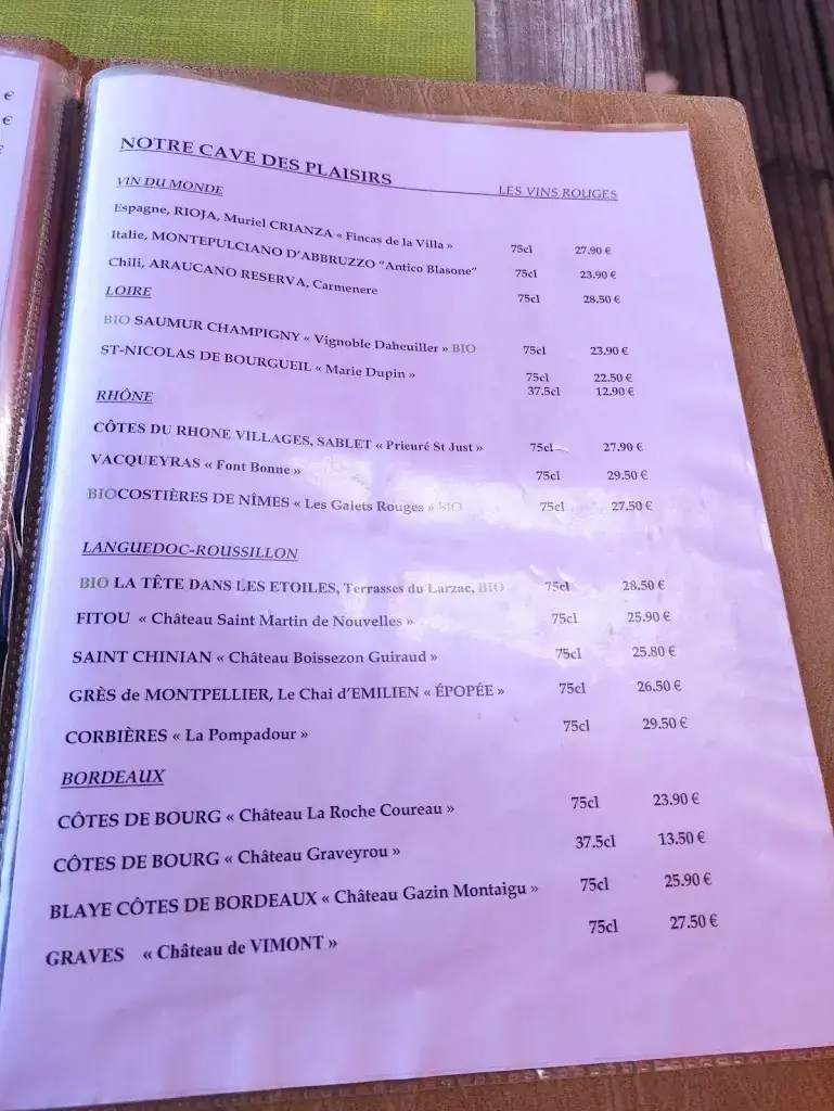 Menu_Le Chaland_Châteauneuf-du-Faou_image_1