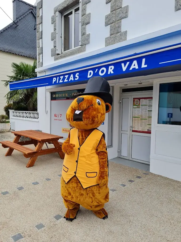 Pizzas d'Or val ristorante a Châteauneuf-du-Faou