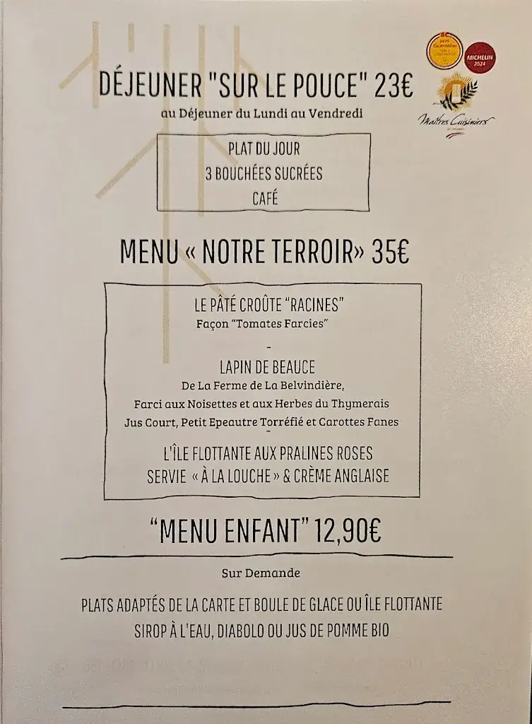 Menü_Bistrot Racines Chartres_Chartres_Bild_3