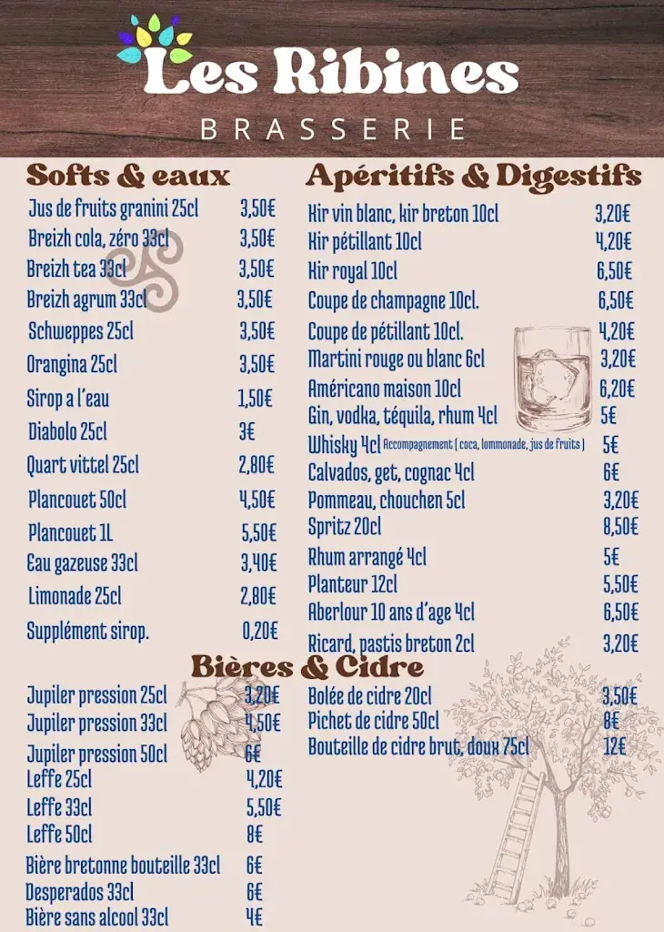 Menu_Les Ribines_Cherrueix_image_1