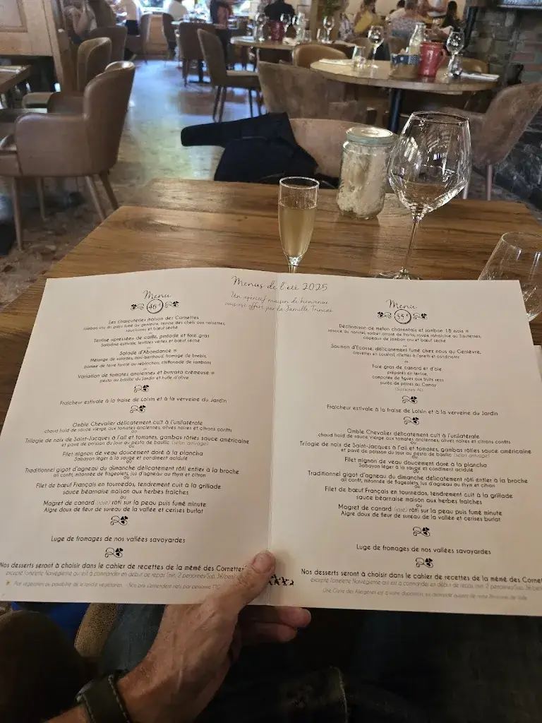 Menu_Restaurant Les Cornettes_Chapelle-d'Abondance_image_4